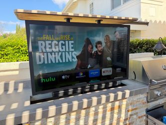 LG Peerless 55” 4k outdoor TV