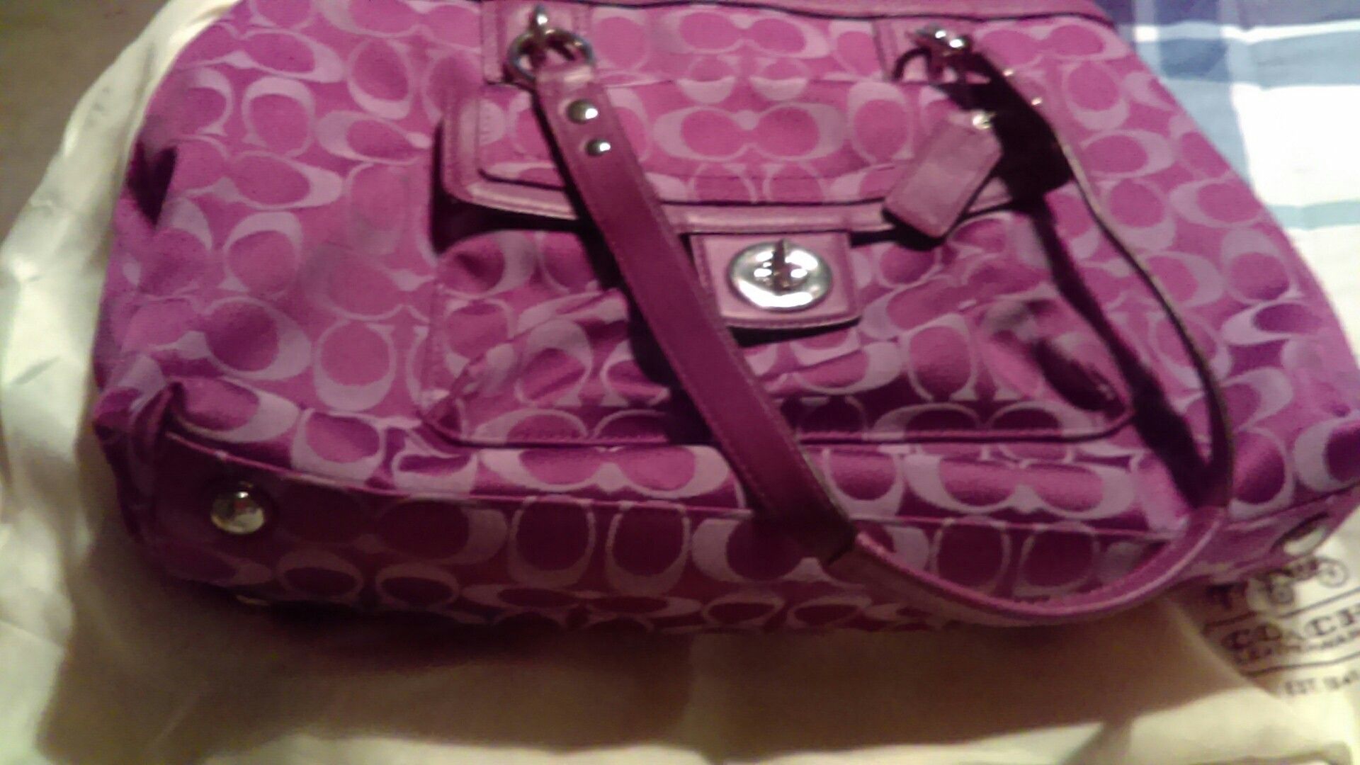 Coach purse and I also have matching wallet