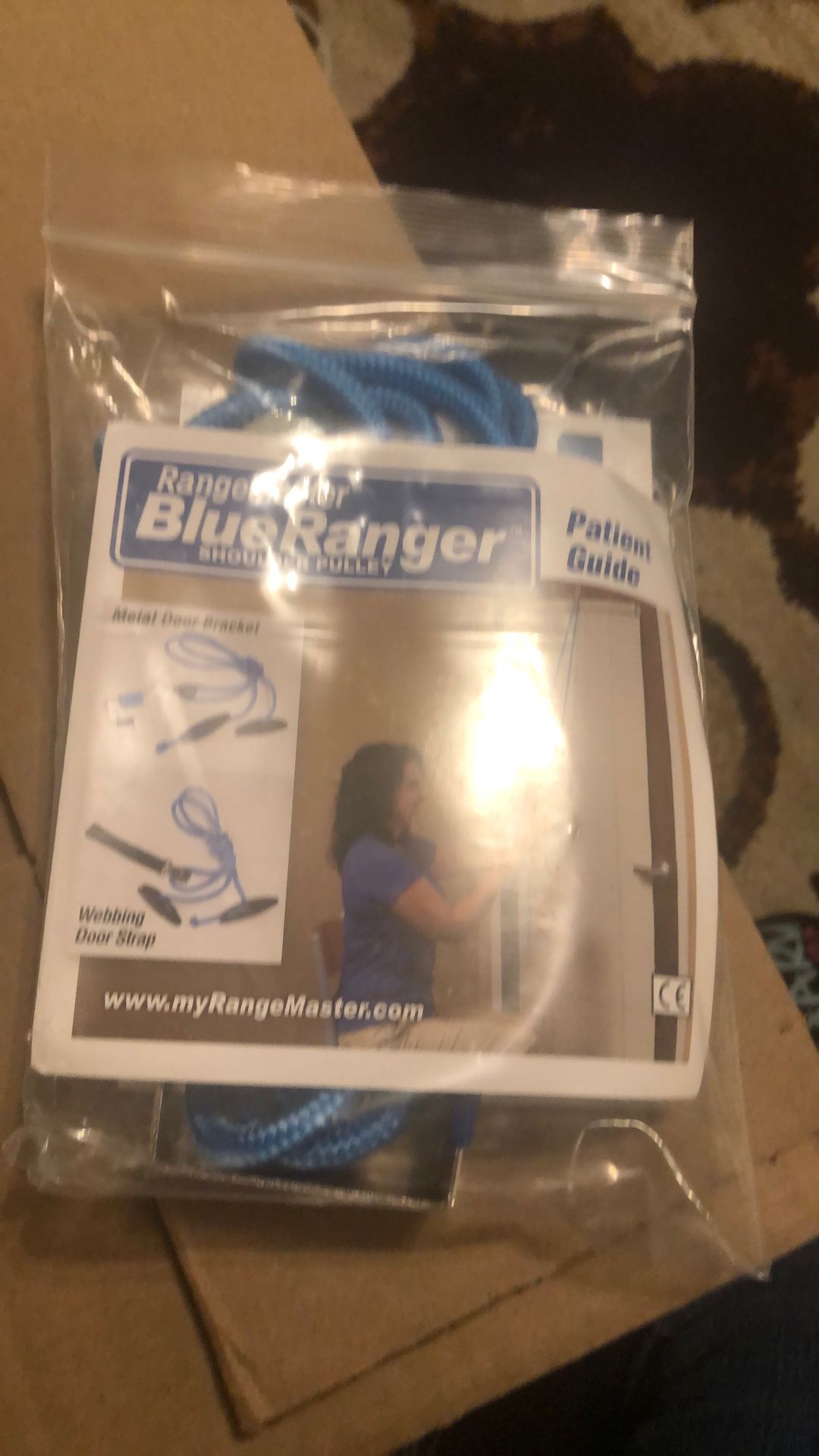 Blue Ranger Shoulder Pulley