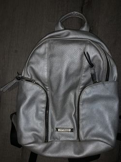Silver Steve Madden backpack