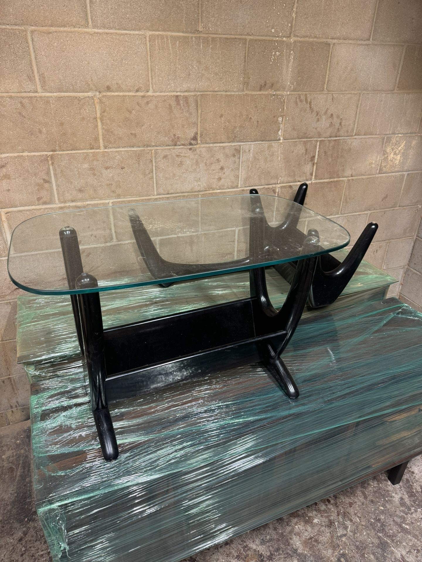 Mid Century Adrian Pearsall Style Coffee Table & Side Table