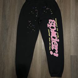 Sp5der P*nk V2 Sweatpant ’Black’ - Size M