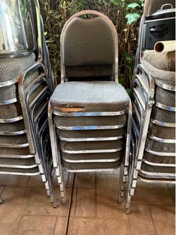 Chairs for party or church or meeting room