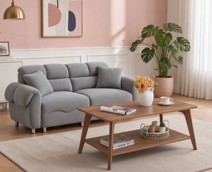 Sofa with coffee table