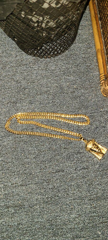 Cuban Link Necklace 14k Real Gold Miami 