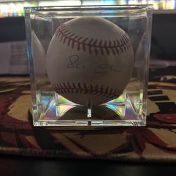 MLB AUTHENTICATED Robinson Cano signed baseball, with authenticity paper