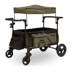 Jeep Wrangler Deluxe Stroller Wagon + Cooler Bag – Excellent Condition