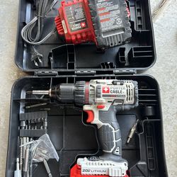 Porter cable drill cordless works great