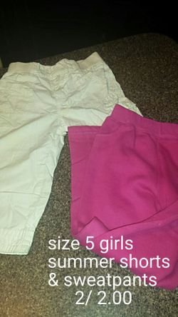 Size 5 girls pants
