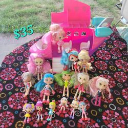 Shopkin Dolls Set