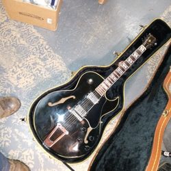 1987gibson Es175 With Tweed Hard Shell Case
