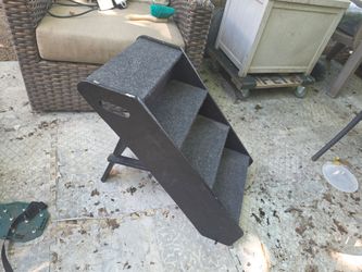 Carpeted Pet Stairs – 4-Step Dog & Cat Steps