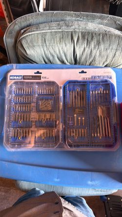 Kobalt 106-Piece Drill & Drive Bit Set – BRAND NEW SEALED
