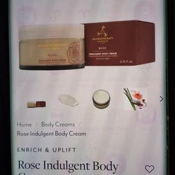 Aromatherapy Associates Rose Indulgent Body Cream New