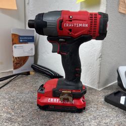 Craftsman CMCF800 20V Variable Speed Cordless Impact Driver 