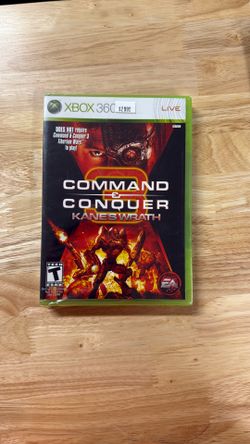 Command & Conquer Kanes Wrath - Microsoft Xbox 360 - New Sealed