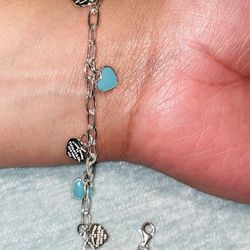 Pulsera Corazón Plata .925