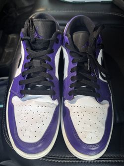 Jordan 1 Court Purple Low Size 12