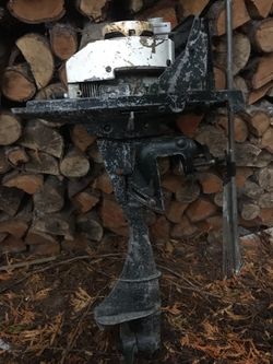 Old sears “Ted Williams” 3.5hp aircooled outboard