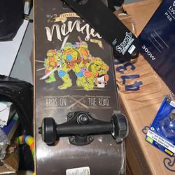 Teenage Mutant Ninja Turtles Kids Skateboard – Shorty Cruiser 🛹🐢