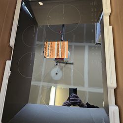 Whirlpool WipeClean 30-in 4 burners Black Induction Cooktop