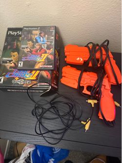 Time crisis 2 original boxing 2 guncoms with game
