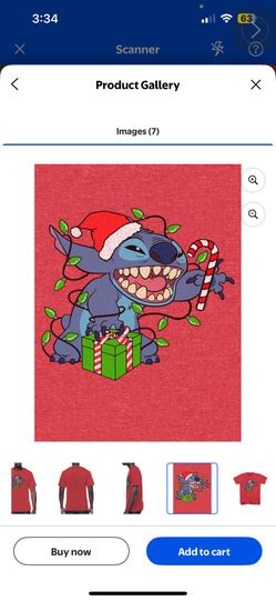 Stitch Men's X-Mas T-Shirt