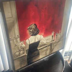 Woman And Man Painting 2 Piece