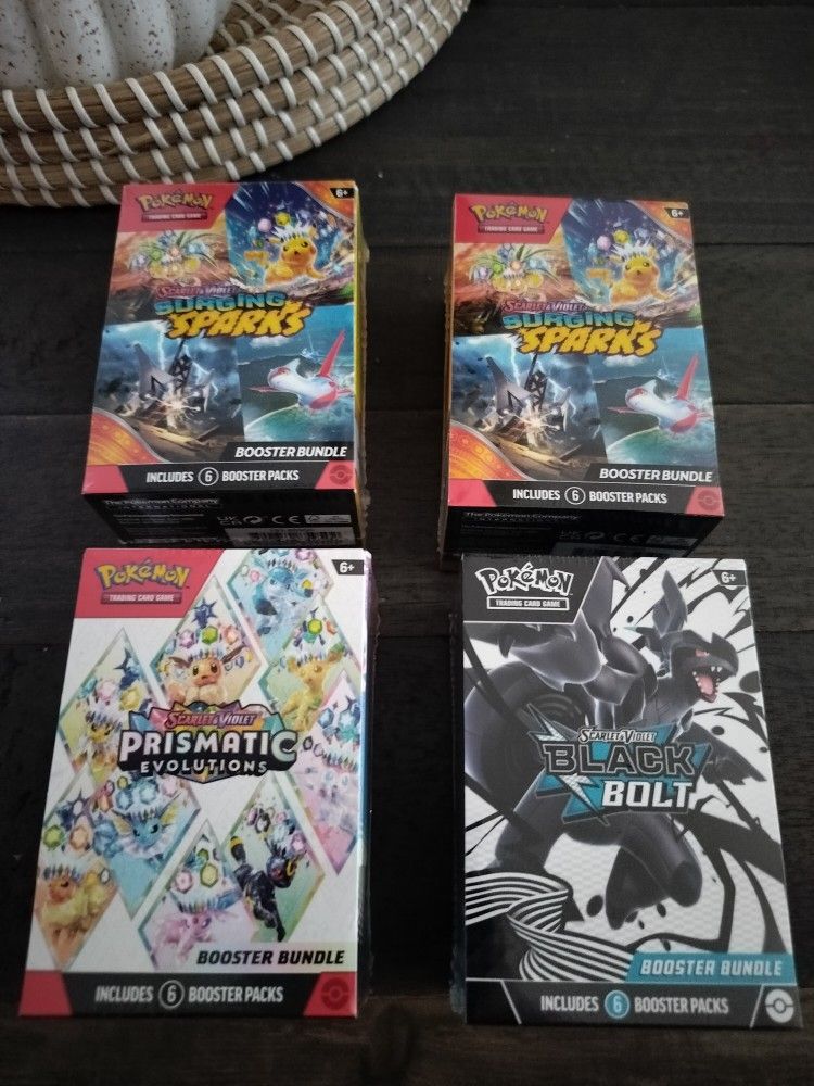 Pokemon Cards Booster Bundles