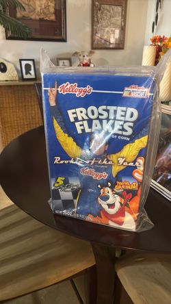 Kyle Bush rookie of the year frosted flakes Limited edition cereal