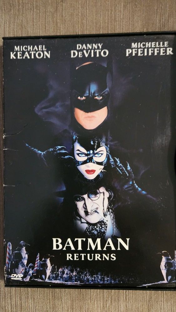 1991 Tim Burtons Batman The Movie DvD