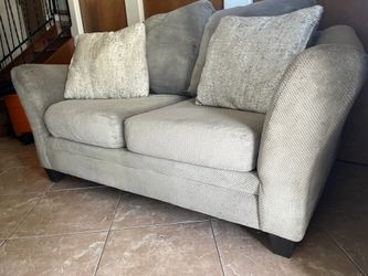 Grey 2 Person Couch