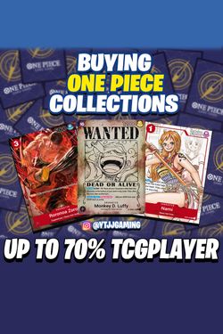 One piece Card Game Collections (Buying)