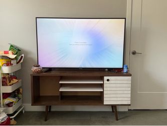 55-inch 4k Samsung tv + Wayfair tv stand
