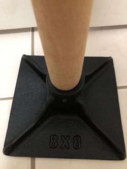 Make Offer- 8x8 Tamper for fence posts, installing pavers, gardening