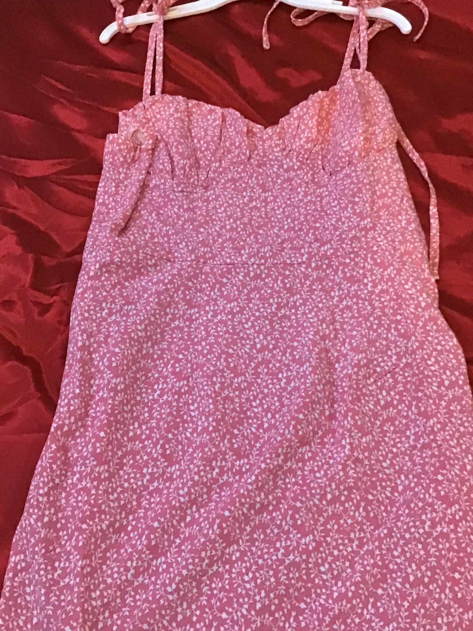 Pink sun dress
