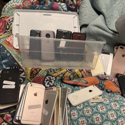 (31) Iphone (s) And Samsung Galaxy Parts Repair Take All Read Plz