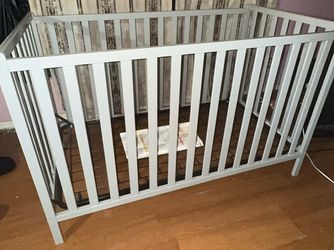 Neutral Gray Crib