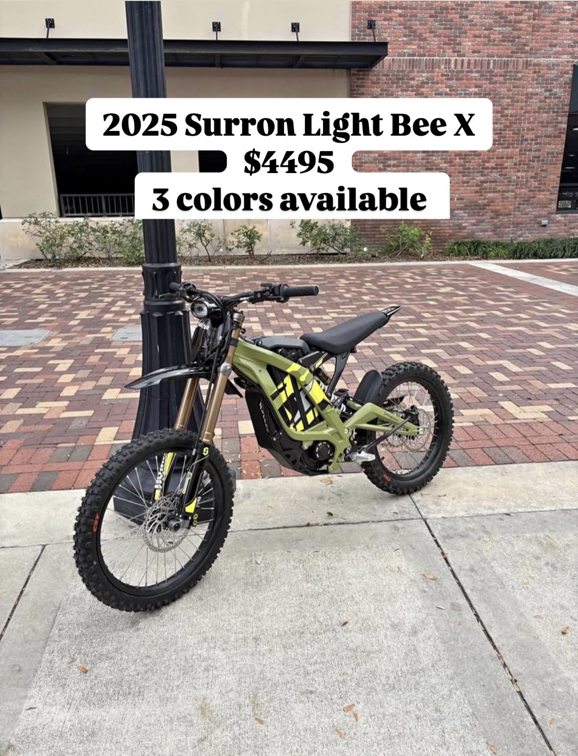2025 Surron Light Bee X