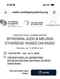 Wynonna Judd and Melissa Etheridge @The Shell