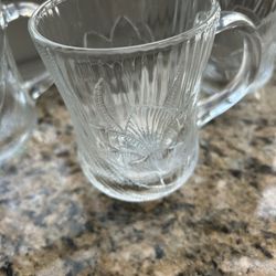 NEW! Glass Drinking Mugs