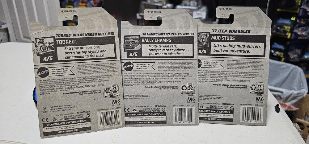 Hot Wheels 2021 Zamac Lot Of 7cars