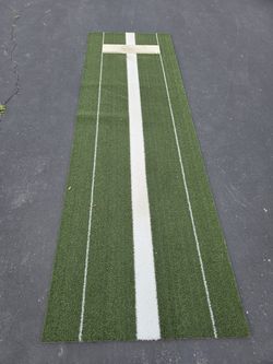 Indoor Outdoor Softball Pitching Mat