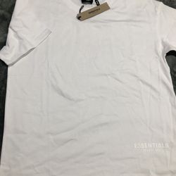 Small White Essentials T Shirt 