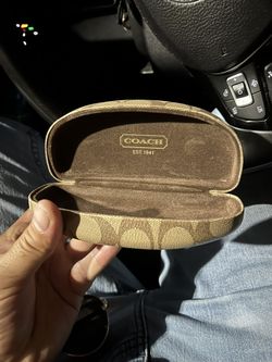 Coach sunglass case