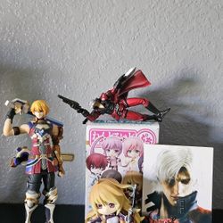 Anime  Figures Vintage.   15 Each  Like New