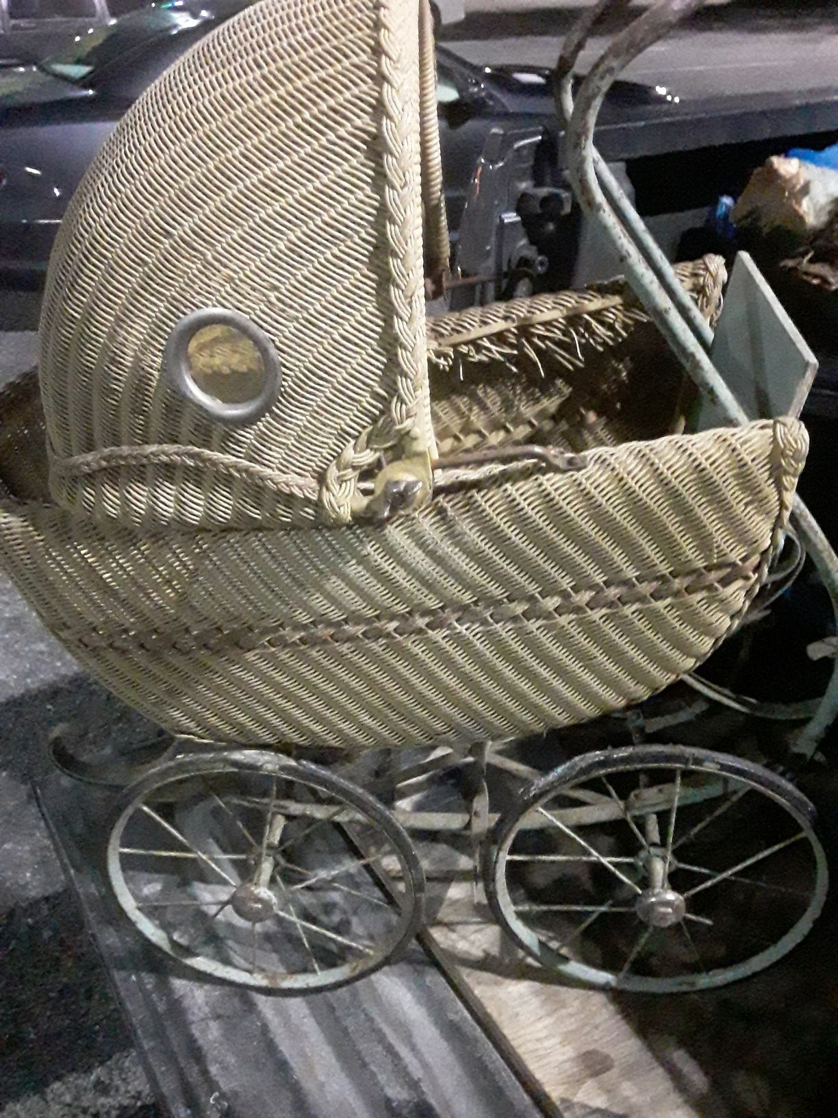 Antique baby carriage