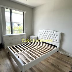 Bedroom Set New In The Box Same Day Delivery. Bed Frame 1 Night Stand Dresser Full Size Queen Size King Size 