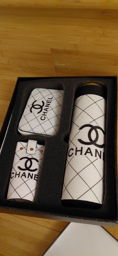 Brand New Coffee Digital Cup And Wallet And Key Bag With Box