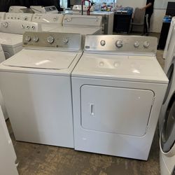 Used Maytag Washer And Gas Dryer Top Load Agitator 